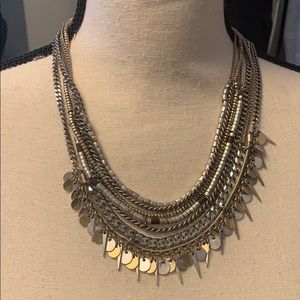 Jenny Bird gold and silver necklace